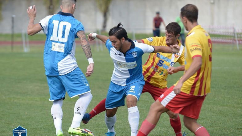 Corigliano Calcio tutto cuore, ma ko di misura contro la Cittanovese