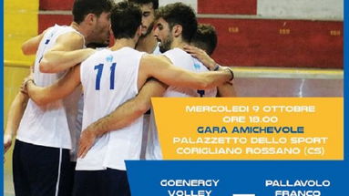 Volley: per la Goenergy arriva l'amichevole contro il Palmi