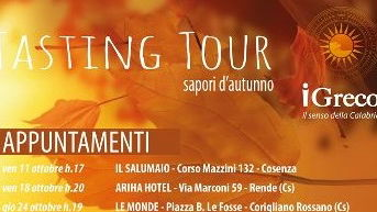 Calabria in autunno, continua il Tasting Tour