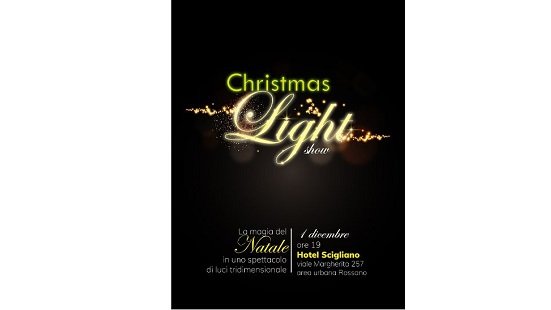 Parte il Christmas light Show dell’Hotel Scigliano a sostegno di Telethon