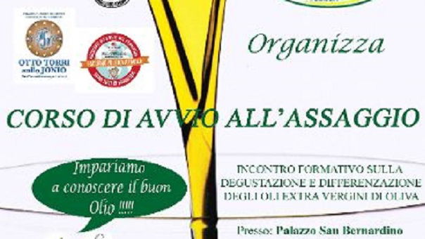 Extravergine, domani corso di assaggio a Corigliano Rossano