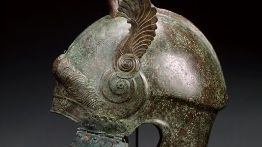 Sparito elmo bronzeo IV secolo a. C. trovato a Pietrapaola, ora è in California