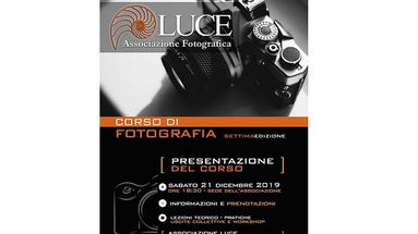 Al via le iscrizioni al corso base di fotografica organizzato da AF Luce