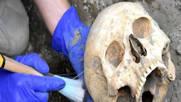 Trovati resti di cervello di una vittima dell'eruzione del Vesuvio del 79 a. C.