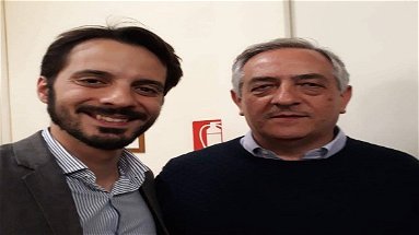 Incontro con la stampa di Pietro Molinaro e Vincenzo Sofo a Rende