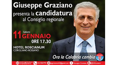 Giuseppe Graziano presenta la sua candidatura