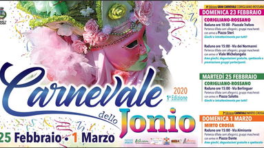 Tutto pronto per il primo Carnevale in collaborazione tra Corigliano Rossano e Crosia