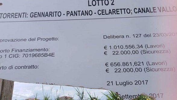Torrente Gennarito, Forciniti: «Calabria Verde e gli enti preposti intervengano tempestivamente»