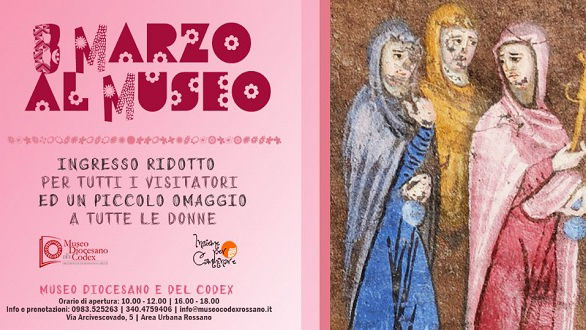 Museo del Codex: ingresso ridotto e un omaggio a tutte le donne