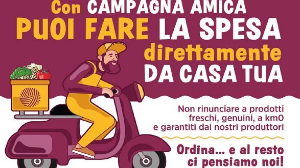Calabria Coronavirus: dagli agricoltori di Campagna-Amica la spesa a domicilio