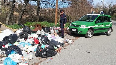 Carabinieri, abbandono rifiuti ad Acri e Bisignano.Identificati i trasgressori