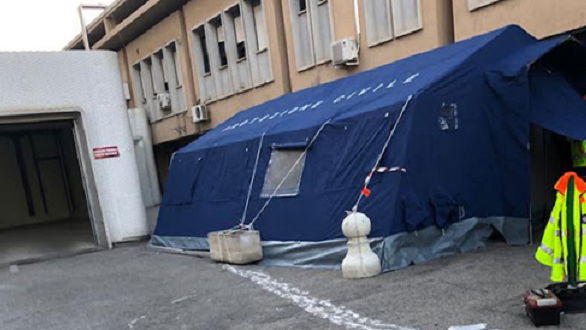 Anche all'Ospedale di Corigliano non si entra con febbre superiore a 37,5