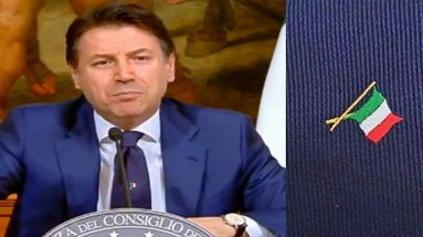 La cravatta “calabrese” del presidente Conte