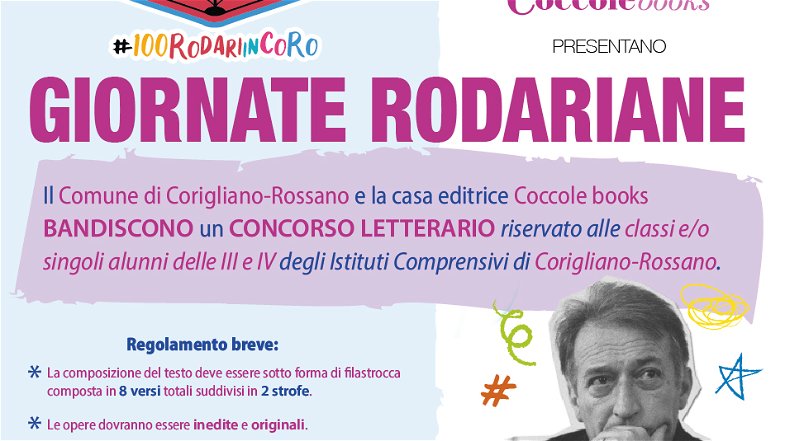 Grande successo per il contest dedicato a Gianni Rodari