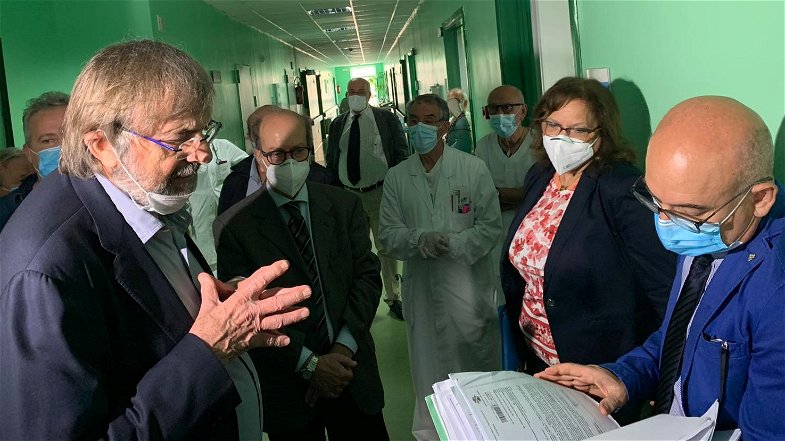 Il Commissario dell'Asp di Cosenza in visita all'Ospedale di Trebisacce