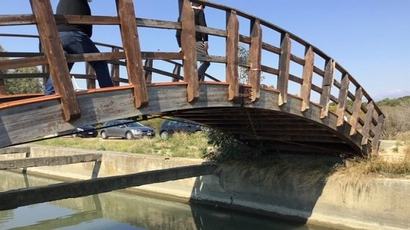 Cassano: lavori ripristino ponte in legno località Bruscate