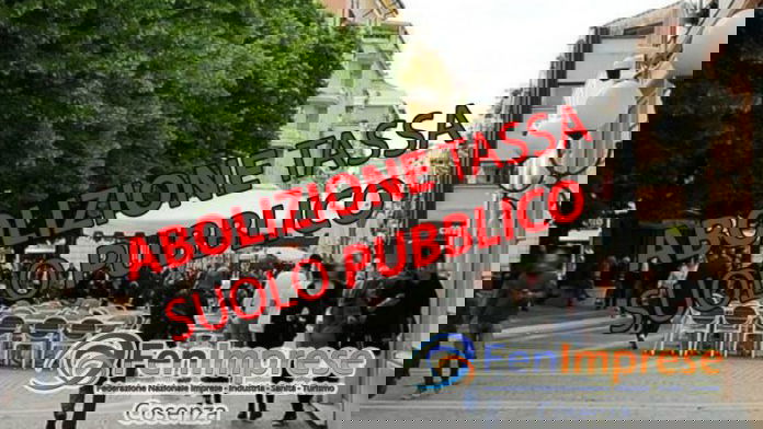 Abolita tassa suolo pubblico per le attività commerciali di Corigliano Rossano. La soddisfazione di FenImprese