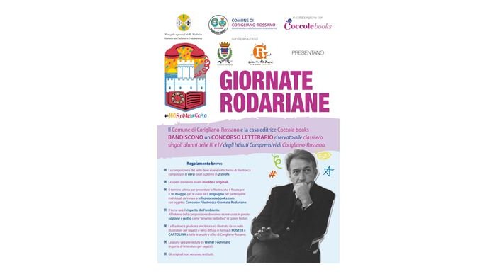 Centenario Gianni Rodari, Corigliano Rossano ottiene il patrocinio del Garante regionale per l'Infanzia