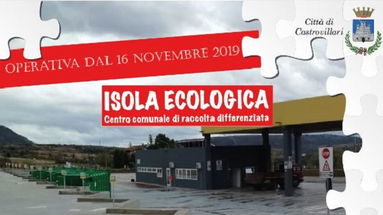 Castrovillari: riprendono gli orari dell'isola ecologica