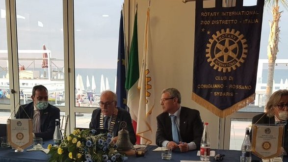 Rotary Club Corigliano Rossano “Sybaris”: Vincenzo Taverna è il nuovo presidente