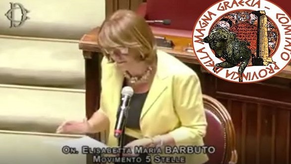 Problematiche Arco Jonico in Parlamento plauso alla Barbuto dal Comitato Magna Graecia