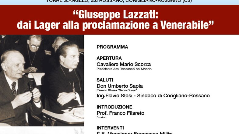 Il 16 agosto a Rossano la seconda edizione del Premio Gennarino Scorza