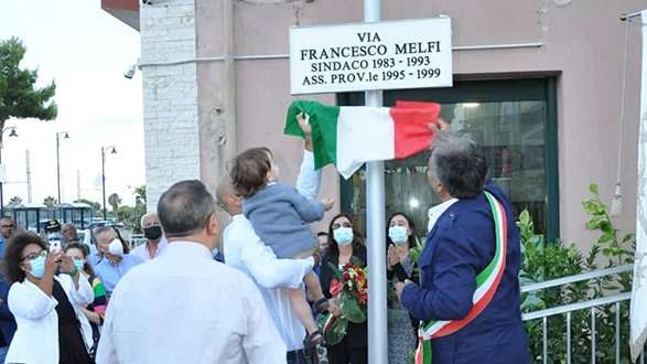 Amendolara dedica una via all'ex sindaco Francesco Melfi