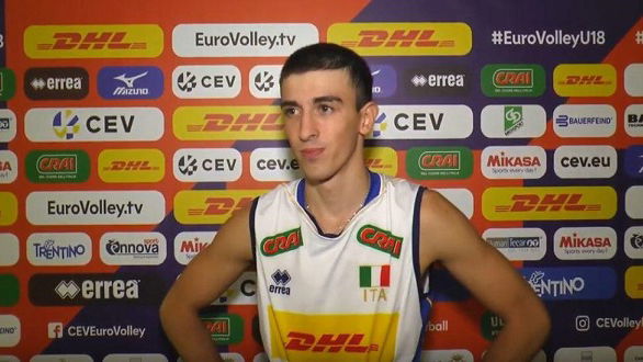 Il rossanese Gabriele Laurenzano è campione d'Europa di Pallavolo