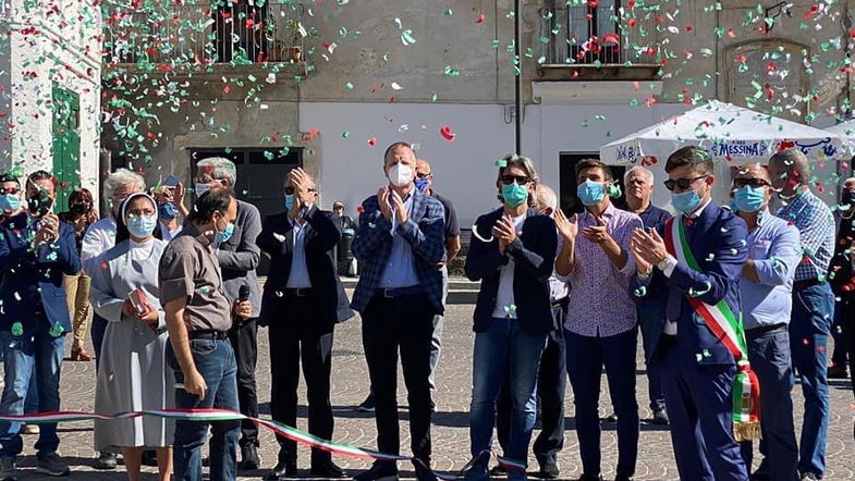 Caloveto, inaugurata oggi Piazza dei Caduti