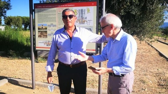 Papasso denuncia lo stato di degrado del Parco Archeologico di Sibari