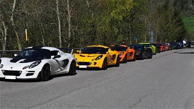 A Corigliano-Rossano il raduno delle auto sportive Lotus