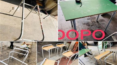 Calabria: mancano i banchi nella scuola? Il Sindaco se li fabbrica da solo