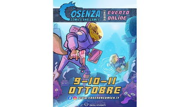 Cosenza Comics: l’evento si farà online dal 9 all’11 ottobre