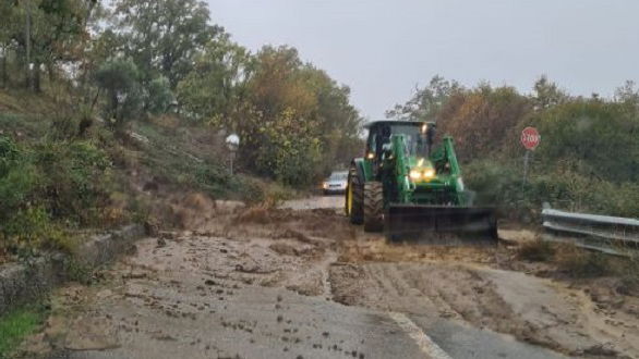 Maltempo: interventi straordinari sulle strade provinciali