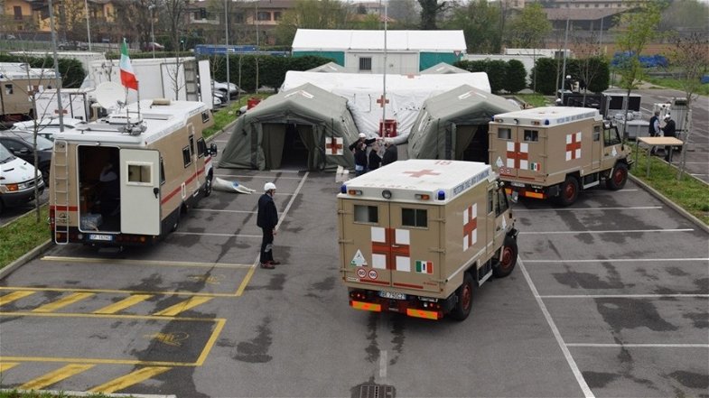 Emergenza Covid, in Calabria arrivano 4 ospedali da campo