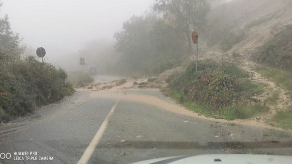 È allarme: frana anche la Strada Provinciale Caloveto-Bocchigliero