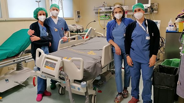 Emergenza Covid, donato un letto di terapia intensiva allo spoke di Corigliano-Rossano