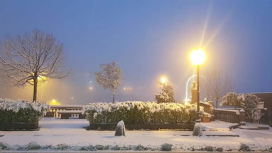 Sul Pollino è arrivata la neve tra gelo ed euforia