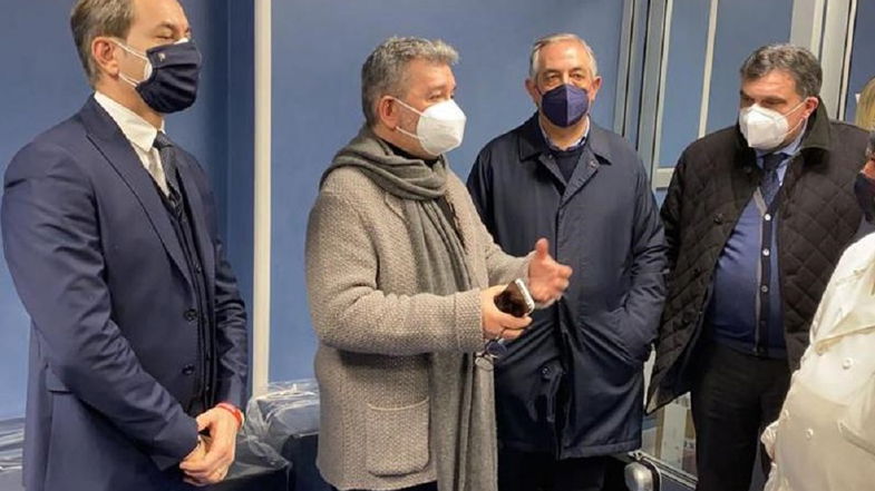 Paola, Spirlì visita Santuario e Ospedale: «Qui nel nome di Jole»