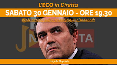 Calabria, è il tempo del cambiamento o del Gattopardo? All'Eco in Diretta c'è Luigi De Magistris