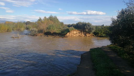 Terranova in allarme per l'argine del Fiume Crati