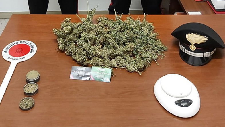 Beccato in casa con 300gr di marijuana, la butta nel water e ostruisce la fogna. Arrestato