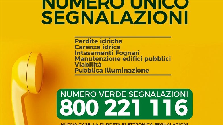 A Corigliano-Rossano è stato attivato il nuovo numero unico per segnalazioni o reclami
