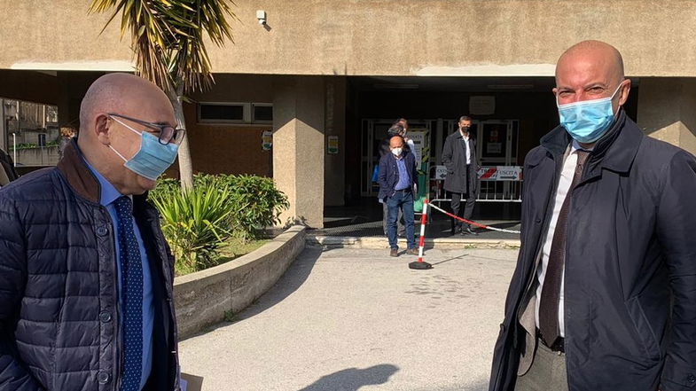 Il Commissario ad acta Urbani visita l’Ospedale di Trebisacce