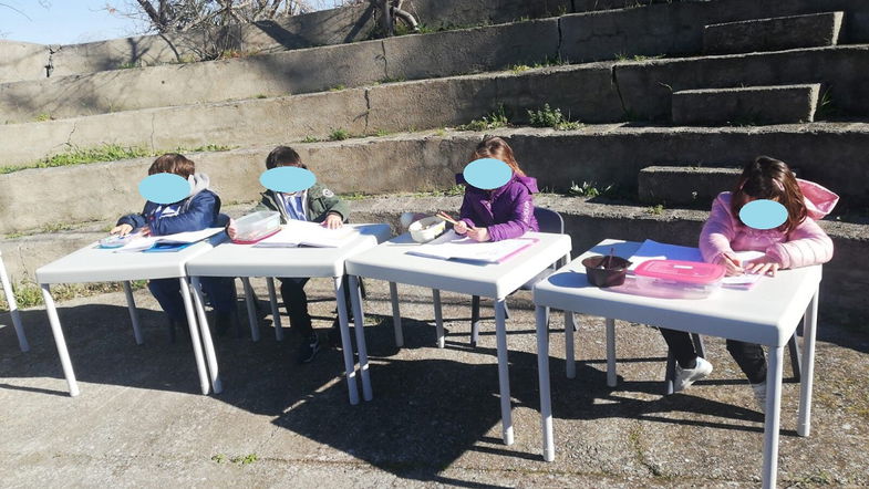 All’istituto comprensivo di Mandatoriccio si pratica la “scuola all’aperto”