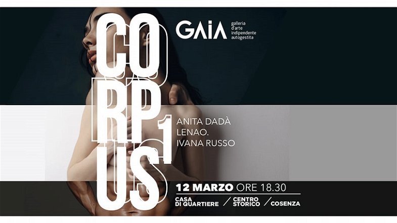 Cosenza, riparte la galleria d’arte “Gaia” con la mostra “Corpus”