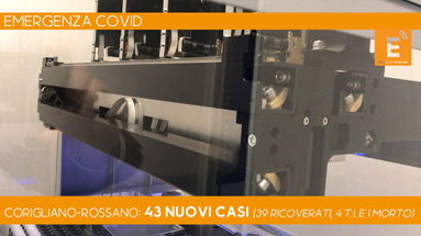 Altri 43 nuovi casi a Corigliano-Rossano mentre divampa un piccolo cluster a Terranova da Sibari