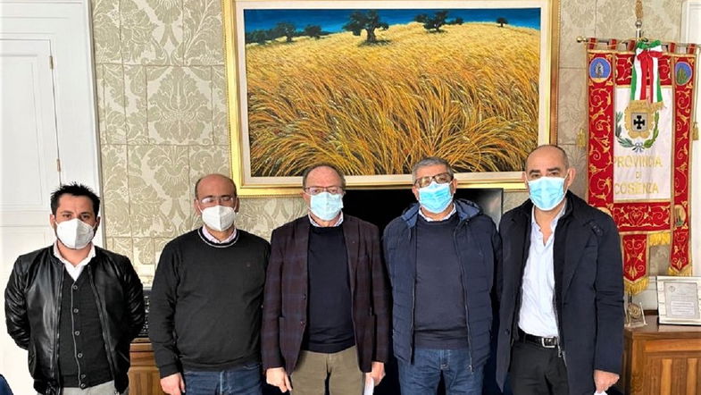 Cassano, Papasso incontra il presidente della Provincia Iacucci