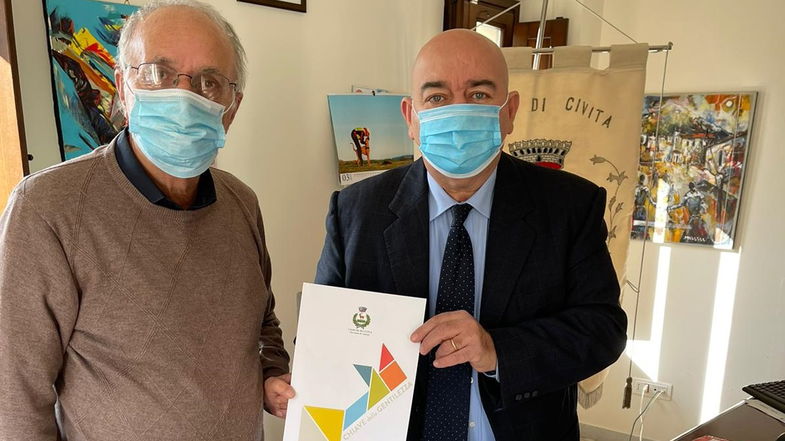 Civita: celebrata la “Giornata nazionale della Gentilezza ai nuovi nati”