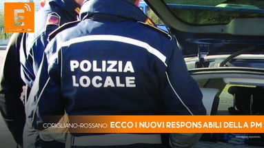 Corigliano-Rossano, al via la riorganizzazione del corpo di Polizia locale. Ecco i nuovi responsabili